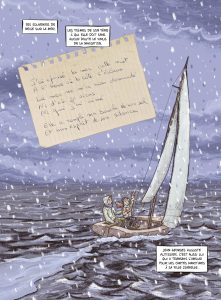 Une bouteille à la mer - Isabelle Autissier et Zelba - Futuropolis