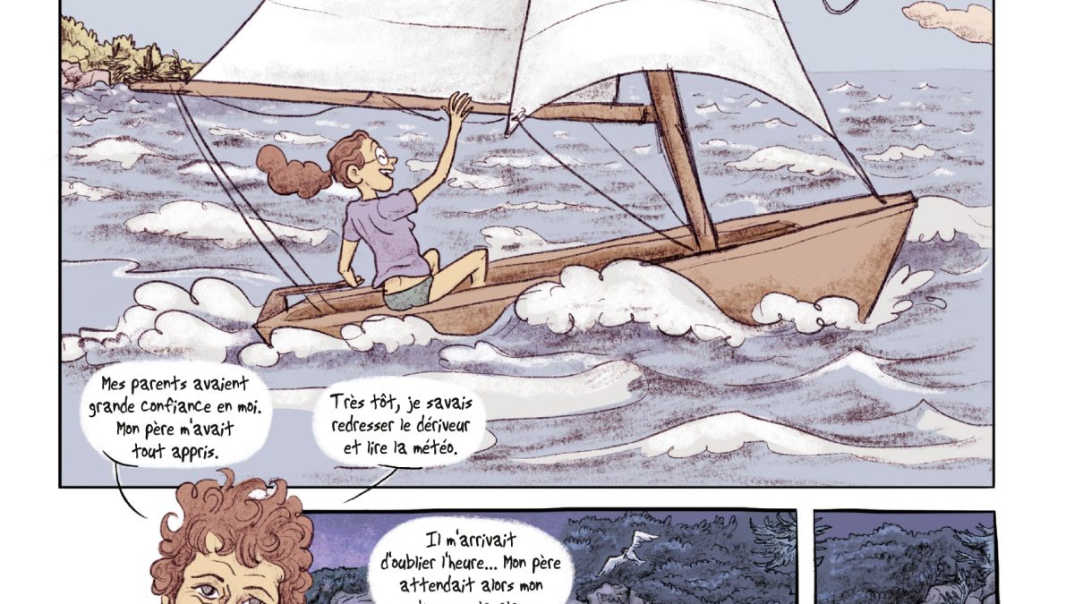 Une bouteille à la mer - Isabelle Autissier et Zelba - Futuropolis