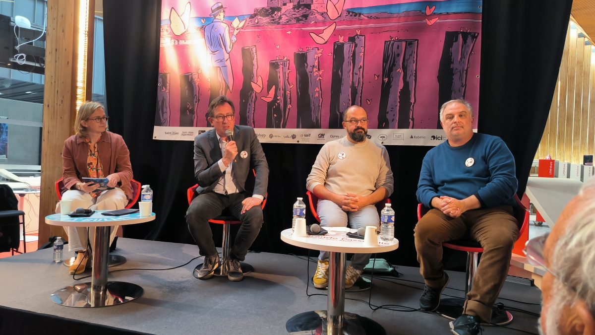 Conférence de presse Quai des Bulles 2025 par Comixtrip