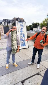 Exposition Polystyrène Quai des Bulles 2025 - Régis Thomas et Simon Rochepeau