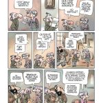 Palmer dans le rouge de René Pétillon et Manu Larcenet (éditions Dargaud)