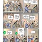 Palmer dans le rouge de René Pétillon et Manu Larcenet (éditions Dargaud)