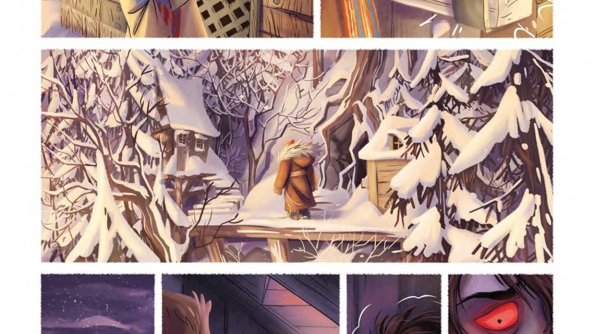 La nutit aux loups de Van Lalonde (éditions Casterman)