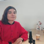 Salomé Lahoche, Quai des Bulles 2025 (crédit photo : Comixtrip / Hippolyte Girier)