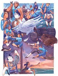 Ana et l'entremonde tome 1 de Marc Dubuisson et Cy (éditions Glénat) - Ellipse