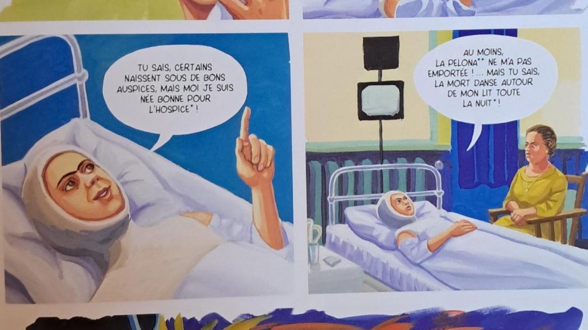 Frida Kahlo, un tramway nommé Diego de Dominique Osuch (éditions Futuropolis)