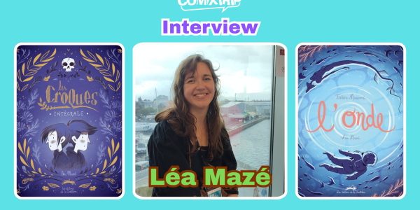 Léa Mazé interview Quai des bulles