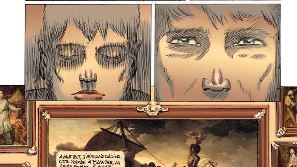 L'oubliée du radeau de la méduse de Gilles Cazaux et Thierry Soufflard (éditions Marabulles)