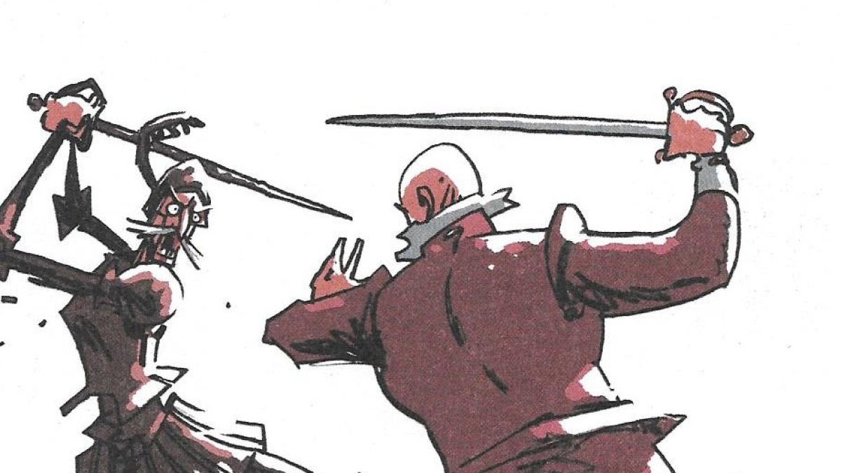 Les aventures de Don Quichotte de la Manche de Rob Davis d'après Cervantès (Steinkis - Aux confins)