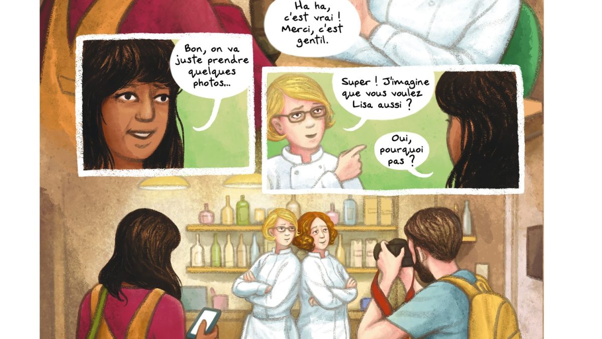 Arrière cuisine de Katriona Chapman (éditions Futuropolis)