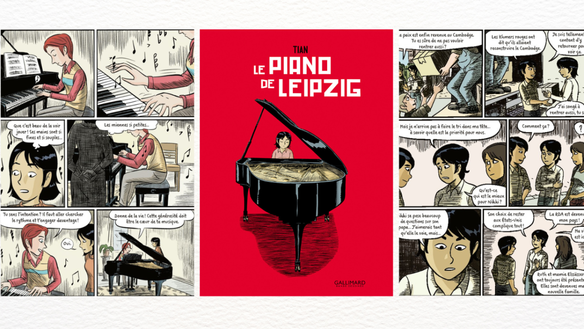 Le piano de Leipzig - Tian - Gallimard BD