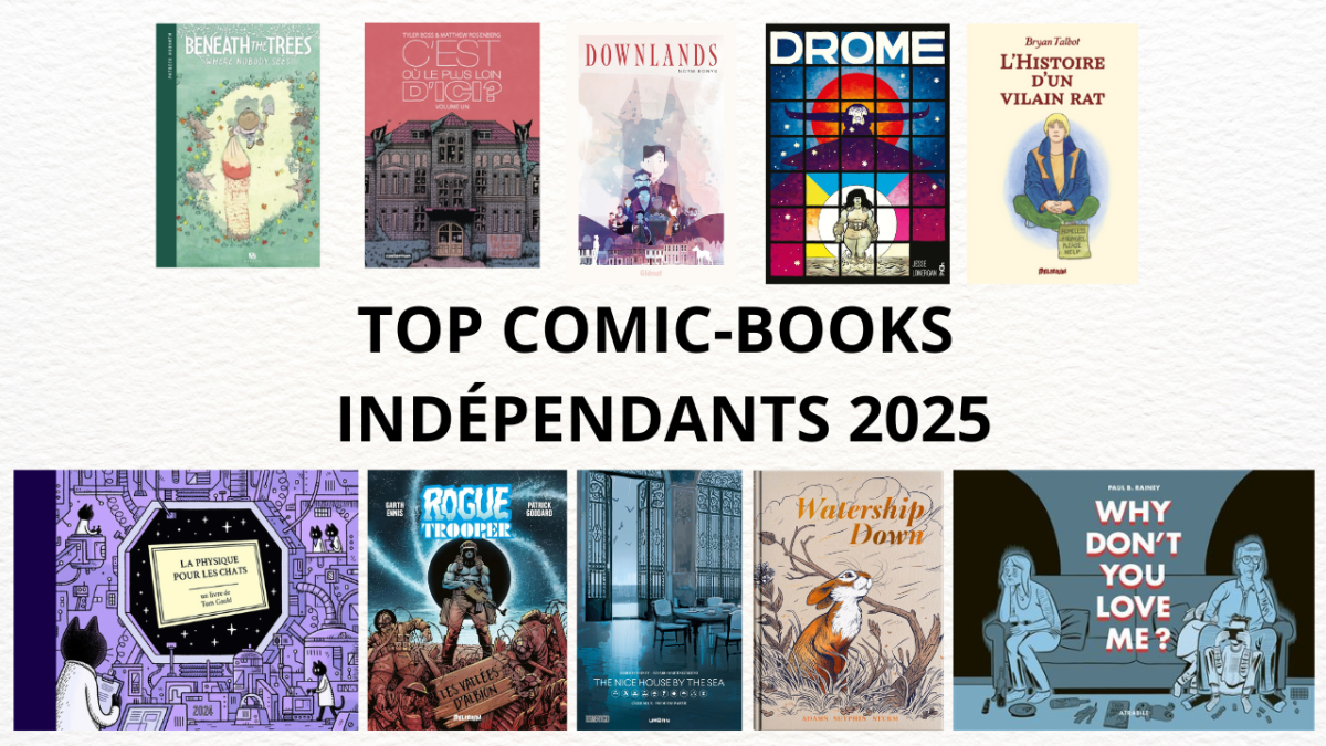 Bannière COmixtrip Top comic-books indépendants 2025