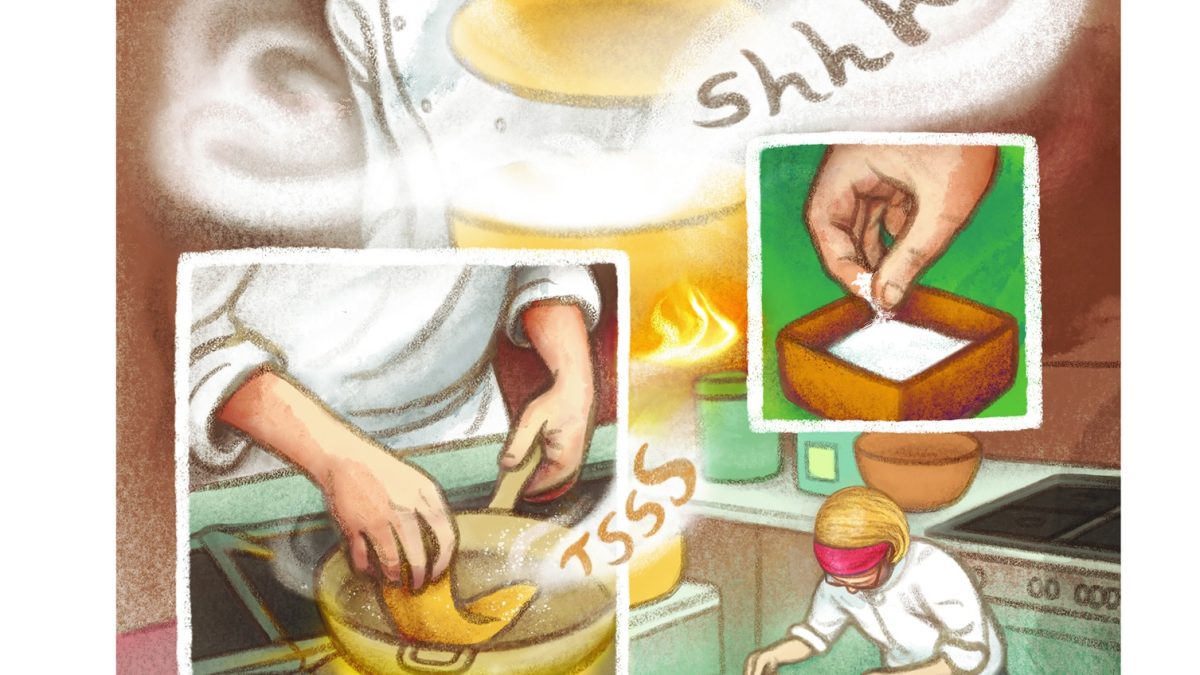 Arrière cuisine de Katriona Chapman (éditions Futuropolis)
