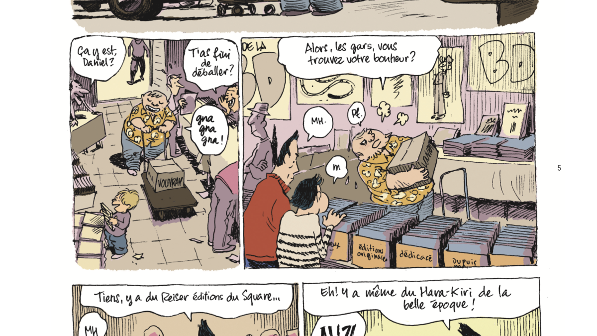 Mes années Hara Kiri de Daniel Fuchs, Nicoby et joub (éditions Glénat)