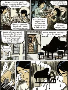 Le piano de Leipzig - Tian - Gallimard BD