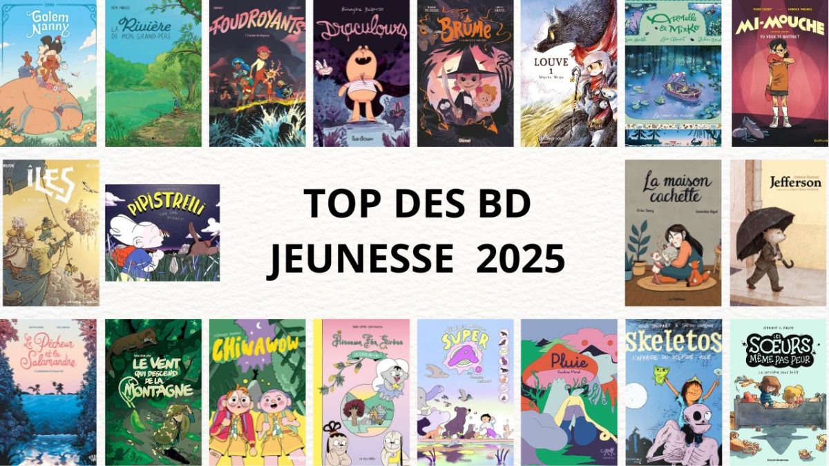 Top BD jeunesse 2025 Comixtrip