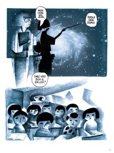 Train de nuit dans la voie lactée d'Adrien Demont (Morgen)