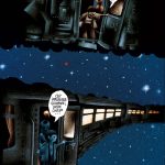 Train de nuit dans la voie lactée d'Adrien Demont (Morgen)