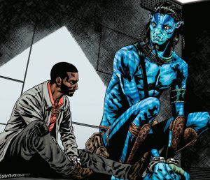 vatar, Aux frontières de Pandora de Ray Fawkes et Gabriel Guzmán (Delcourt)