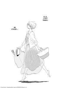 Illustration du manga le ballet descoeurs présant le personnage de Tamaki