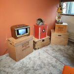 Les aventures fantastiques de Sacré Coeur d'Amélie Sarn et Laurent Audouin - Exposition Médiathèque de Poitiers (crédit photo : Damien Canteau / Comixtrip)