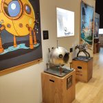 Les aventures fantastiques de Sacré Coeur d'Amélie Sarn et Laurent Audouin - Exposition Médiathèque de Poitiers (crédit photo : Damien Canteau / Comixtrip)