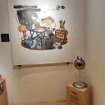 Les aventures fantastiques de Sacré Coeur d'Amélie Sarn et Laurent Audouin - Exposition Médiathèque de Poitiers (crédit photo : Damien Canteau / Comixtrip)