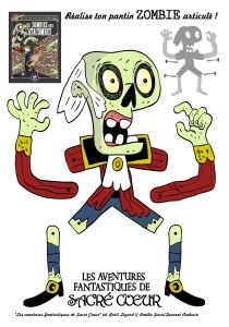 Les aventures fantastiques de Sacré Coeur d'Amélie Sarn et Laurent Audouin (Petit Lézard - Le lézard noir)