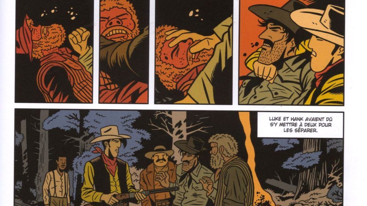 Un hommage à Lucky Luke - Dakota 1880 de Brüno et Appollo (Lucky Comics)