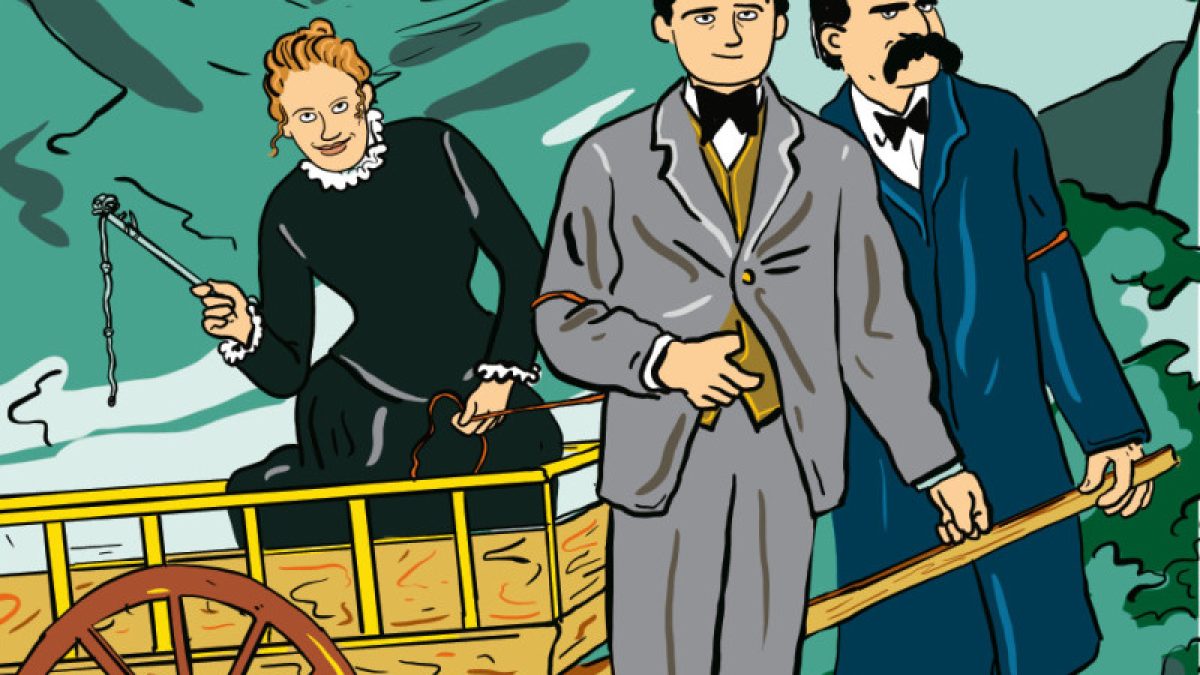 Lou Andreas Salomé (Si tu veux une vie, vole-la!) de Séverine Vidal et Olivia Sautreuil (éditions Bayard Graphic)