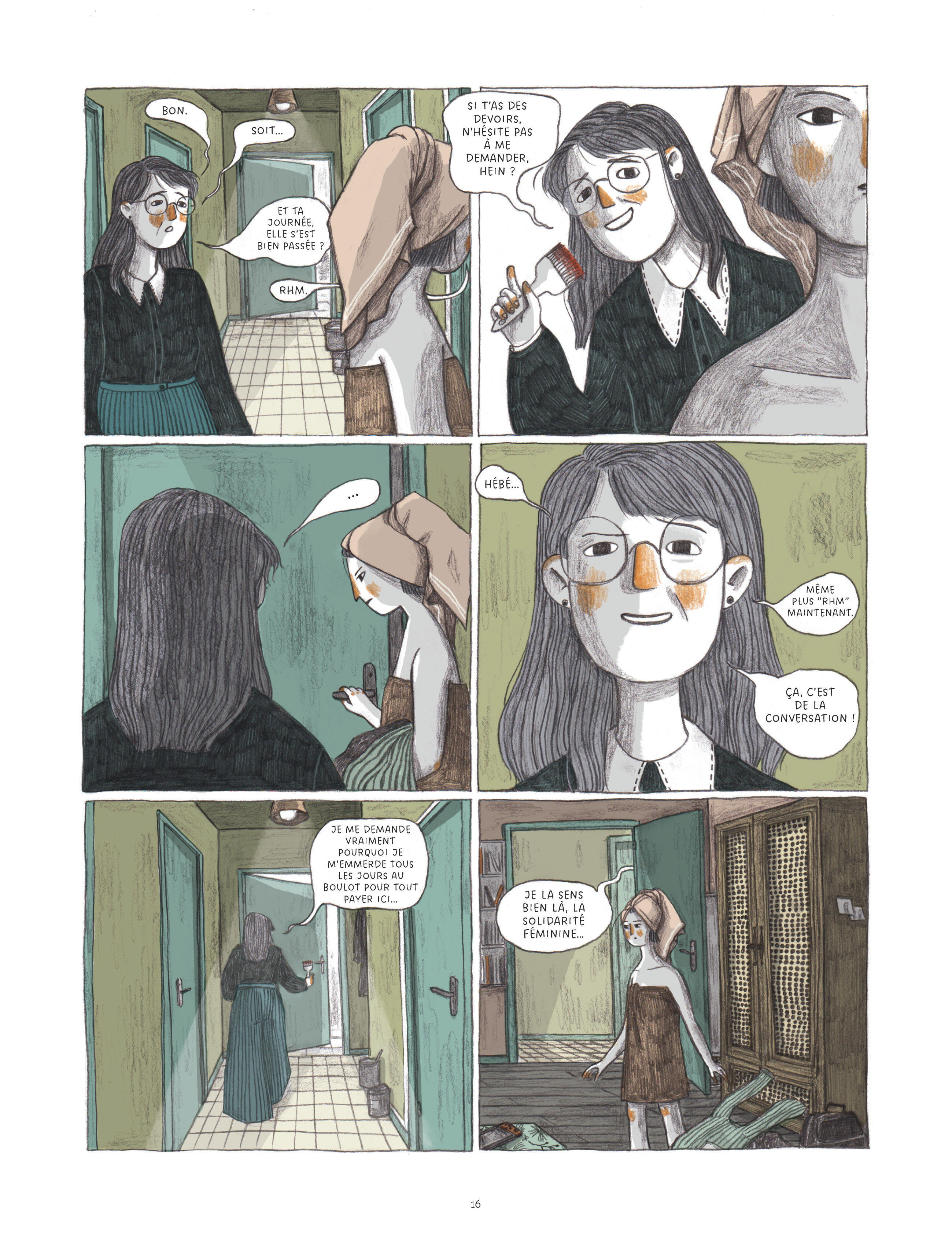 La semaine où je ne suis pas morte de Vincent Zabus et Sara del Giudice (éditions Dargaud)