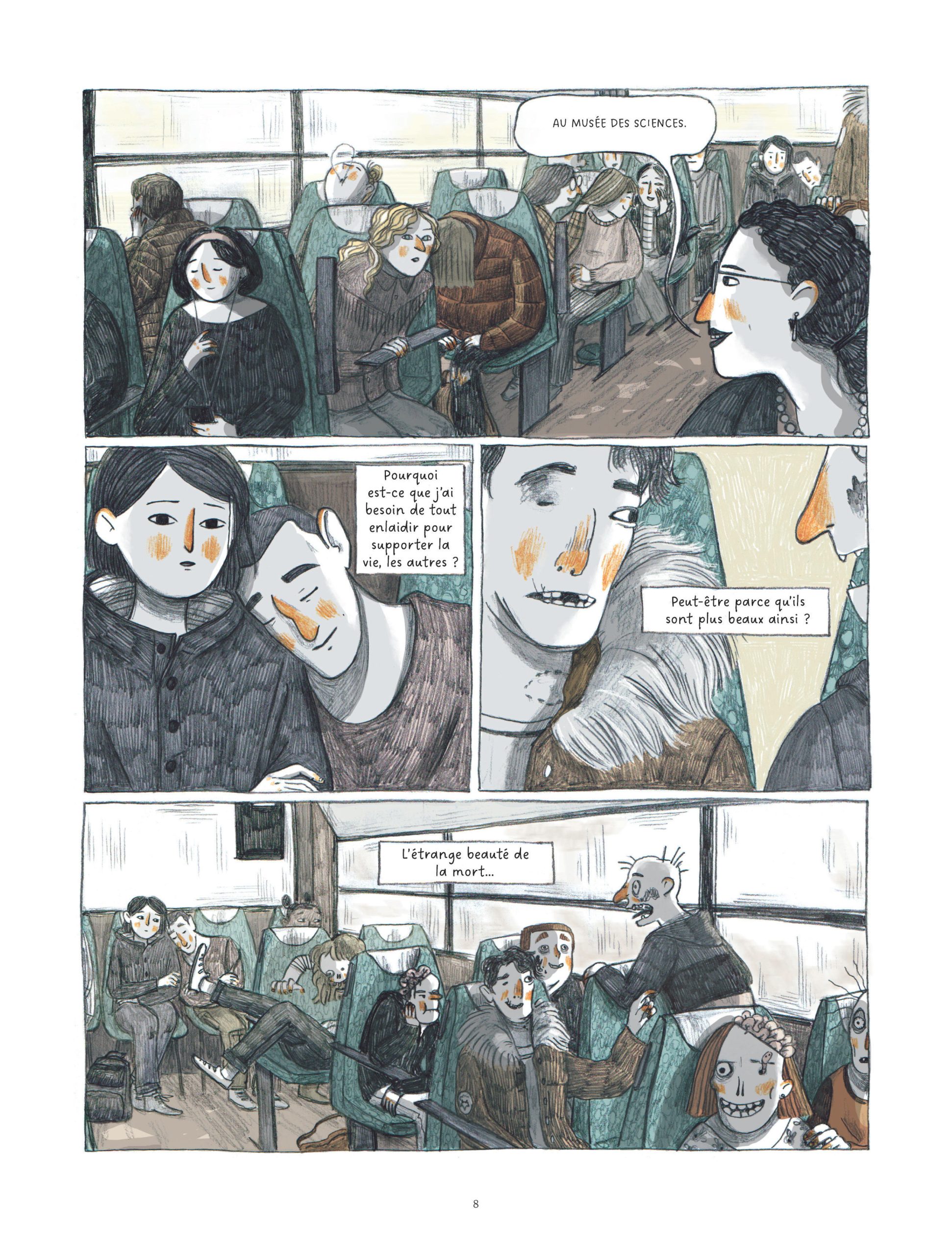 La semaine où je ne suis pas morte de Vincent Zabus et Sara del Giudice (éditions Dargaud)