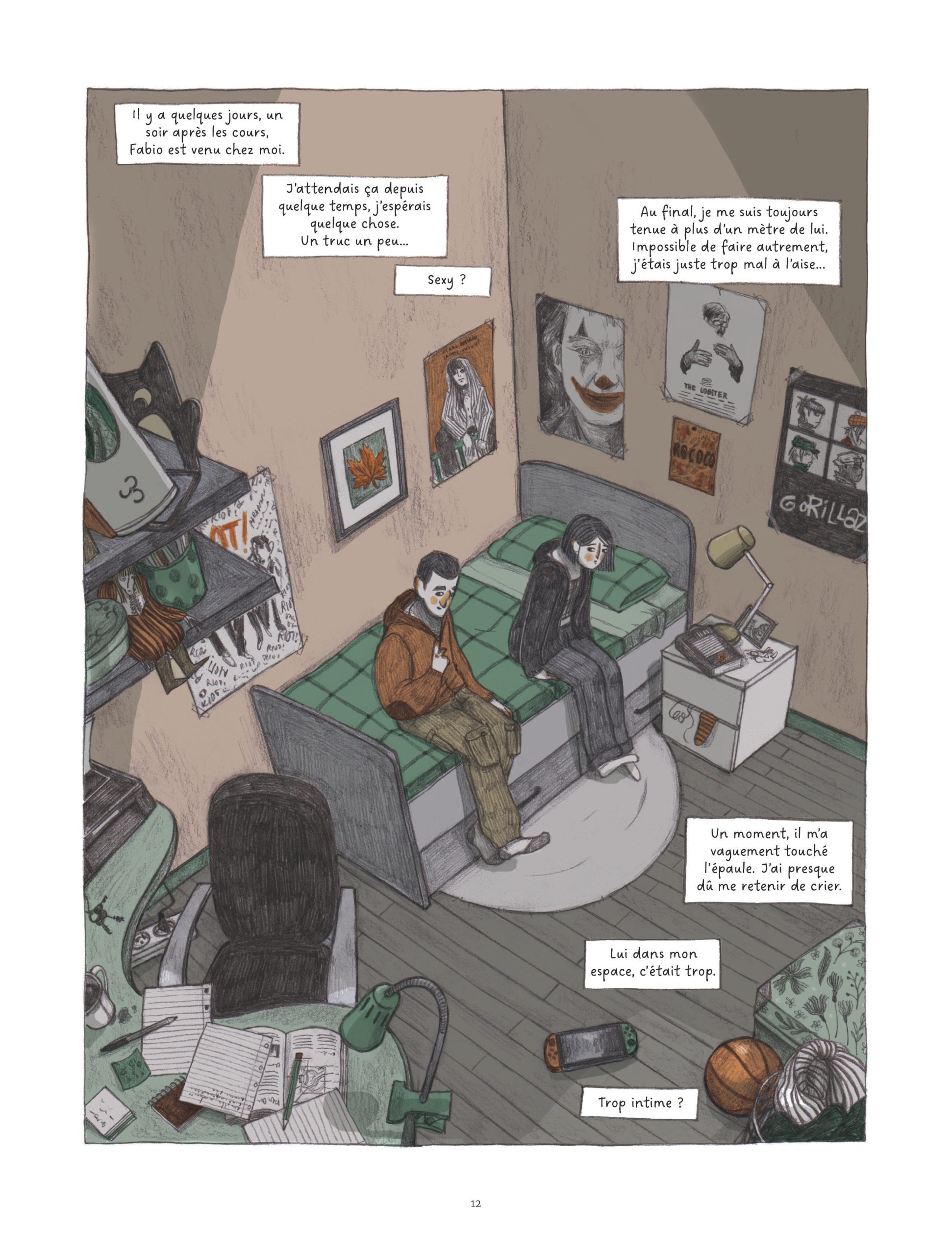 La semaine où je ne suis pas morte de Vincent Zabus et Sara del Giudice (éditions Dargaud)