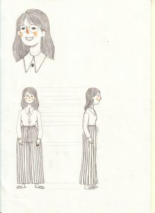 La semaine où je ne suis pas morte de Vincent Zabus et Sara del Giudice (éditions Dargaud) - recherches graphiques