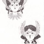 La semaine où je ne suis pas morte de Vincent Zabus et Sara del Giudice (éditions Dargaud) - recherches graphiques