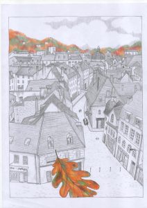 La semaine où je ne suis pas morte de Vincent Zabus et Sara del Giudice (éditions Dargaud) - recherches graphiques