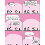 Amour fascisme et CDD de Marc Dubuisson (éditions Delcourt - collection Pataquès)