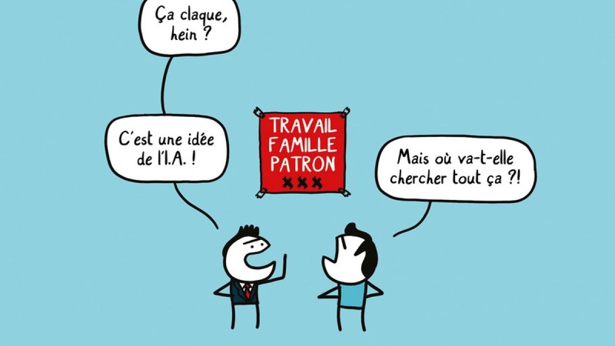 Amour fascisme et CDD de Marc Dubuisson (éditions Delcourt - collection Pataquès)