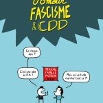 Amour fascisme et CDD de Marc Dubuisson (éditions Delcourt - collection Pataquès)