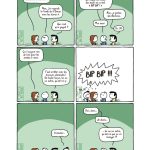 Amour fascisme et CDD de Marc Dubuisson (éditions Delcourt - collection Pataquès)