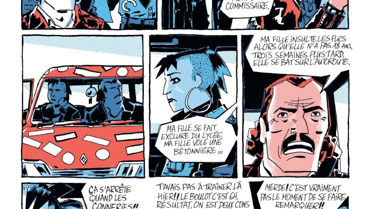 Bleu de chauffe de Lionel Chouin (éditions Glénat)