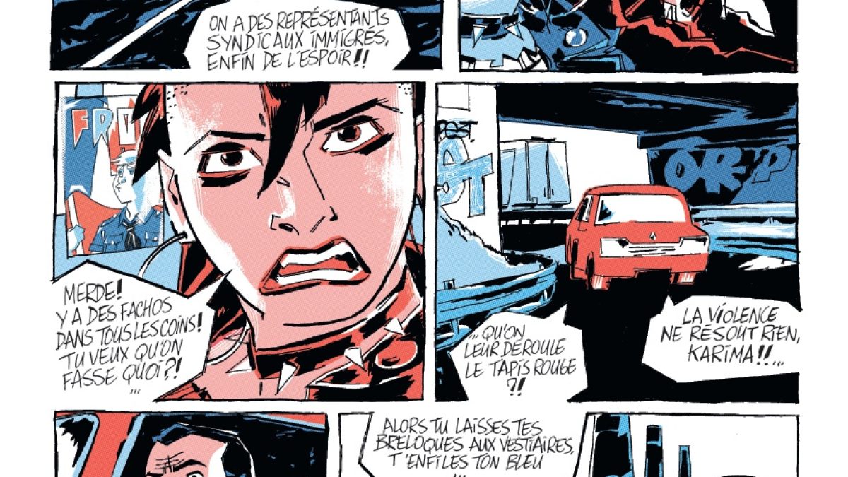 Bleu de chauffe de Lionel Chouin (éditions Glénat)