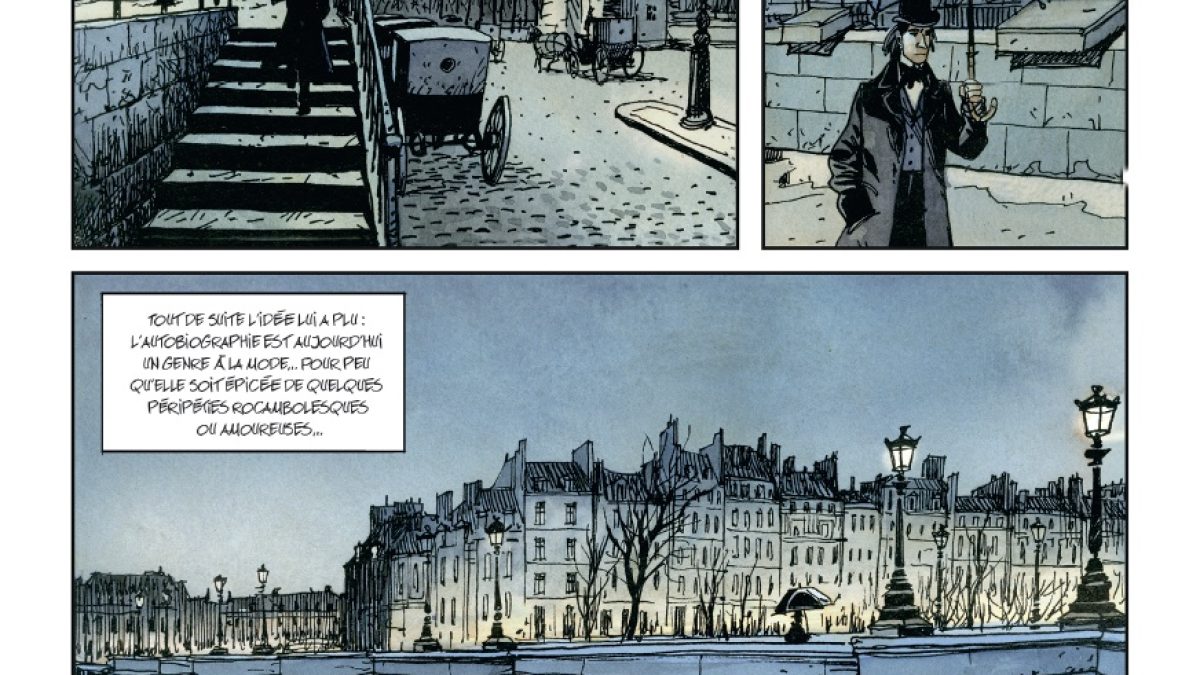 Chagrin de Rodolphe et Griffo d'après le roman de Balzac (éditions Glénat)