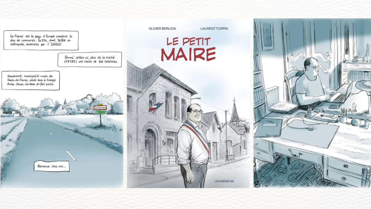 Le petit maire - Laurent Turpin et Olivier Berlion - Les Arènes BD