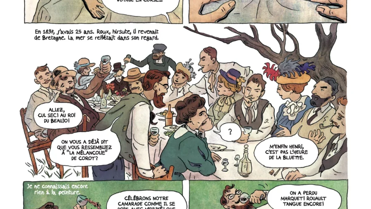 Matisse le rêve absolu de Julie Birmant et Jörg Mailliet (éditions Les arènes BD)