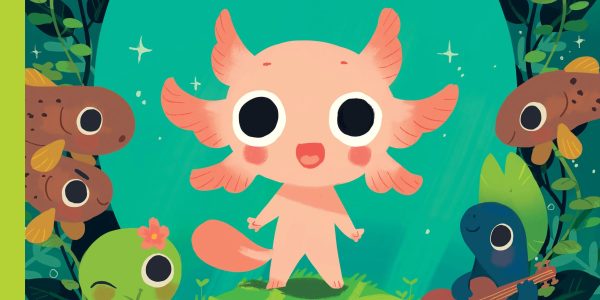 Gouttelette le petit axolotl de K. O'Neill (éditions Bliss)