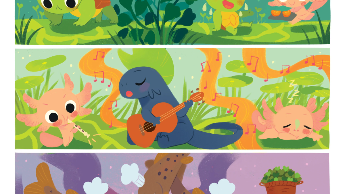 Gouttelette le petit axolotl de K. O'Neill (éditions Bliss)