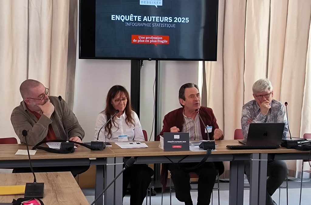 états généraux de la bande dessinée 2026 présentation par denis bajram valérie mangin benoit peeters et sylvain aquatias