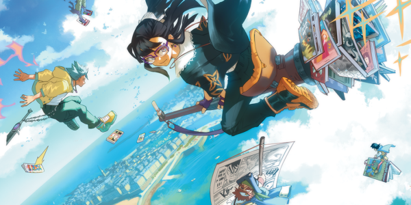 Affiche du festival BD Quai des Bulles 2026 réalisée par Tony Valente, auteur de Radiant