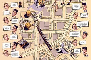 Dortmunder de Doug Headline et Alonso Iglesias d'après l'oeuvre de Westlake (aire noire , dupuis)